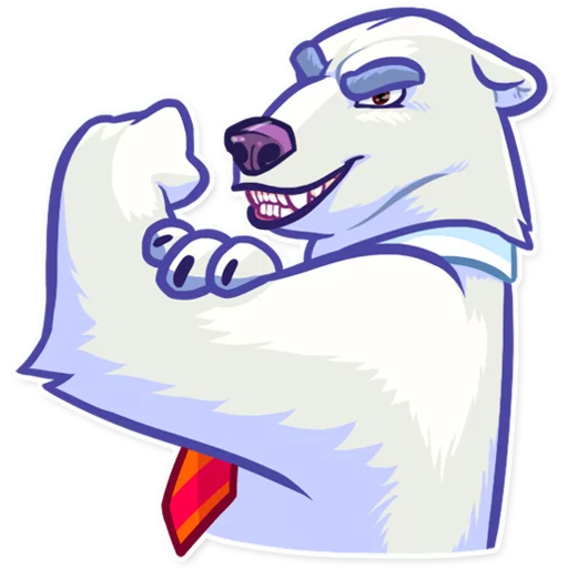 Стикер 6 Polar Bear