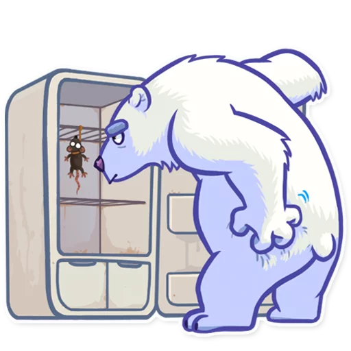 Стикер 13 Polar Bear