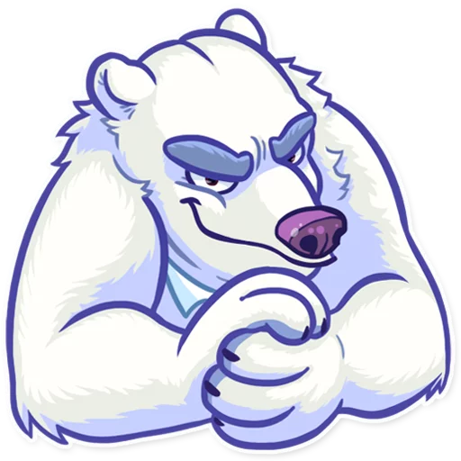 Стикер 23 Polar Bear