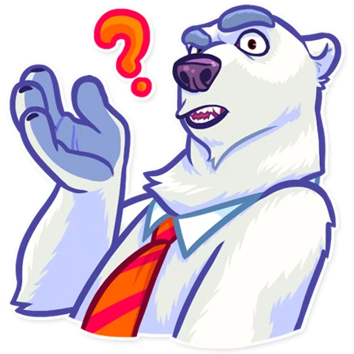 Стикер 25 Polar Bear