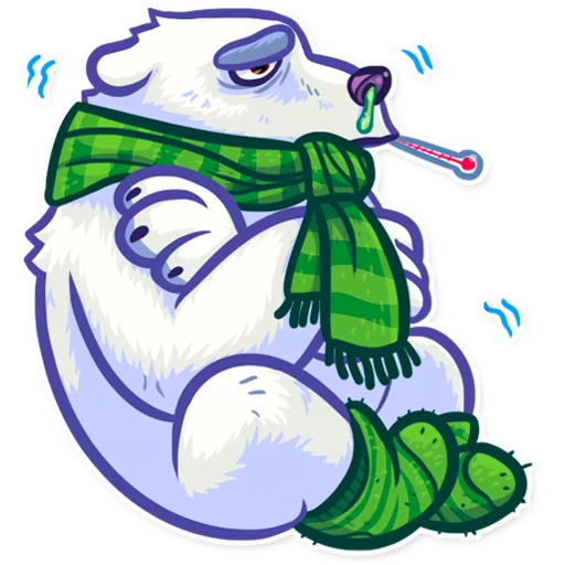 Стикер 32 Polar Bear