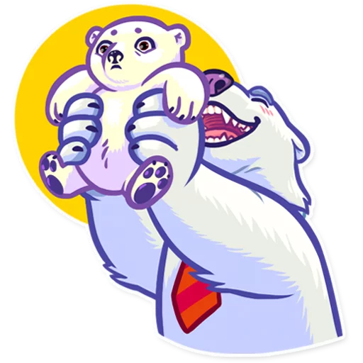 Стикер 28 Polar Bear