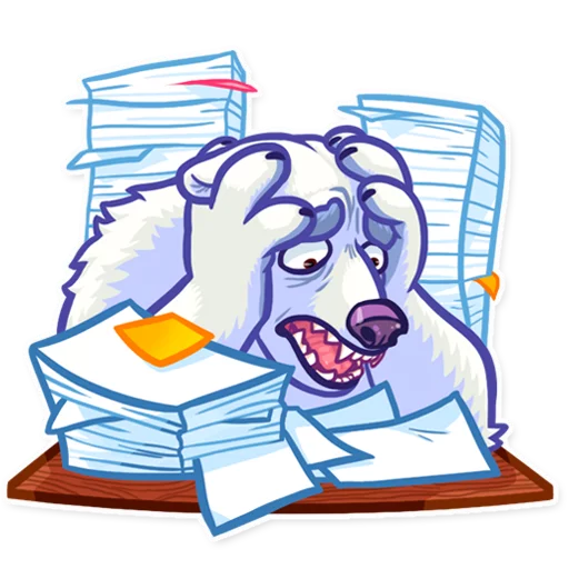 Стикер 18 Polar Bear