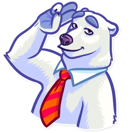 Стикер 5 Polar Bear