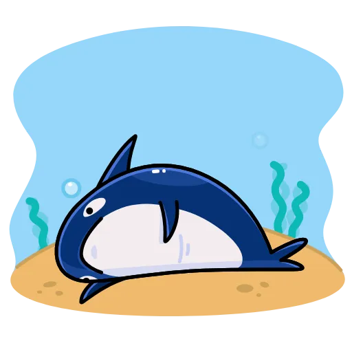 Стикер 33 Orca Sati
