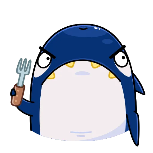 Стикер 3 Orca Sati