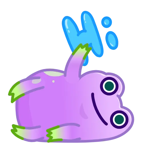 Стикер 16 Kissed Frogs