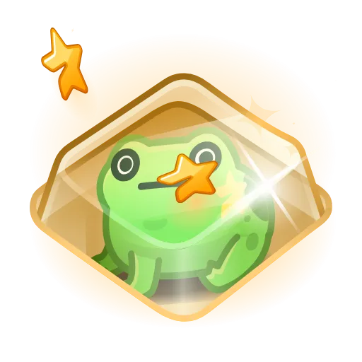 Стикер 32 Kissed Frogs