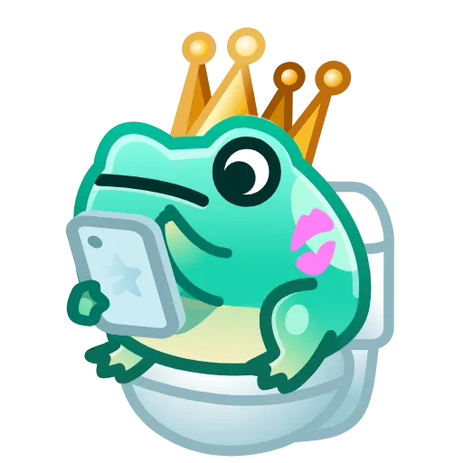 Обложка набора Kissed Frogs