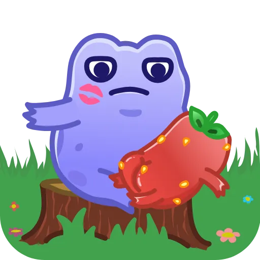 Стикер 23 Kissed Frogs