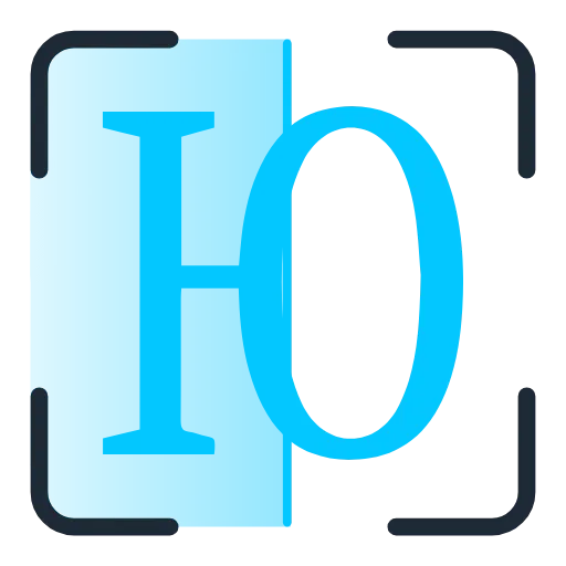 Стикер 33 Scan Blue