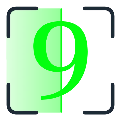 Стикер 50 Scan Green