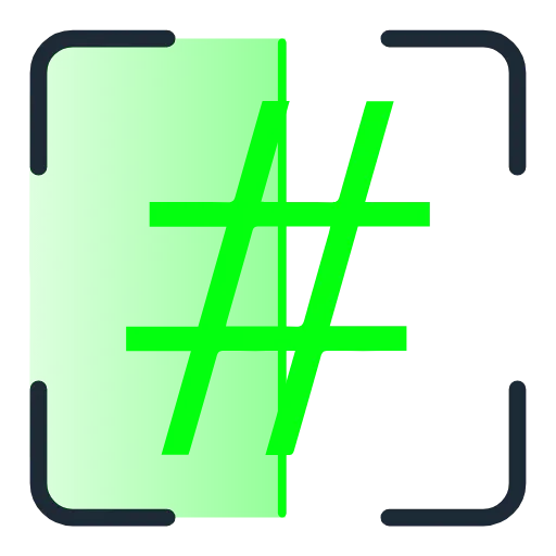 Стикер 38 Scan Green