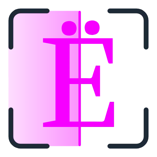 Стикер 8 Scan Pink