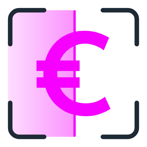 Стикер 55 Scan Pink