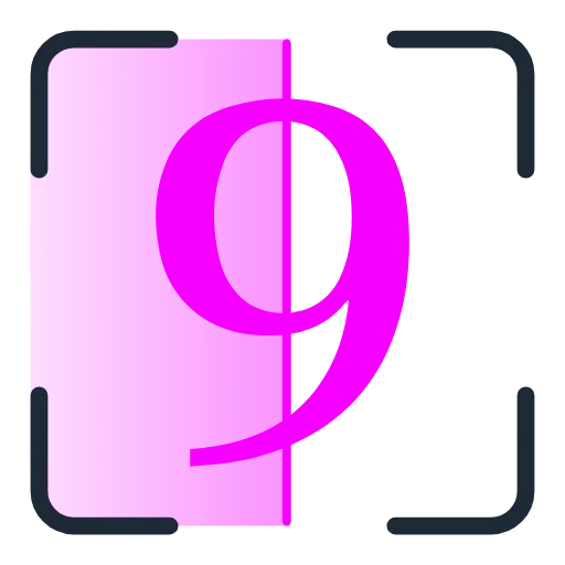 Стикер 50 Scan Pink