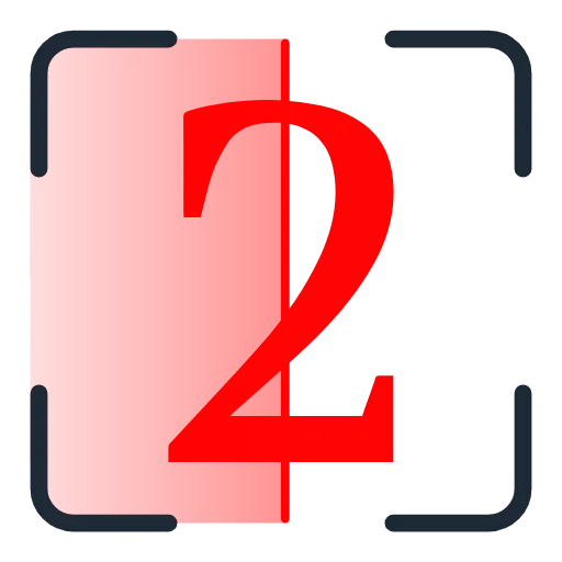 Стикер 43 Scan Red