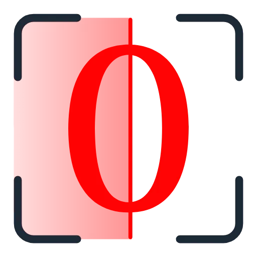 Стикер 51 Scan Red