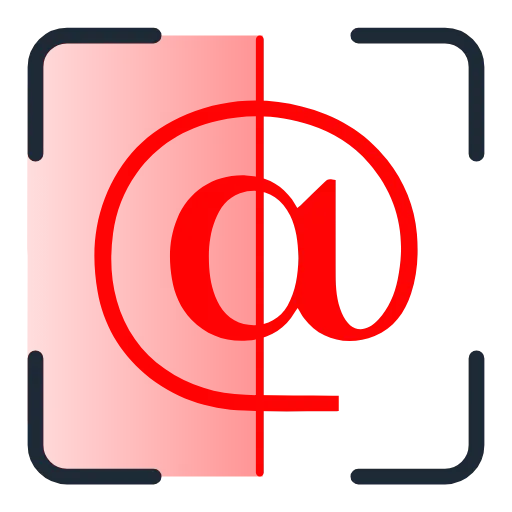 Стикер 41 Scan Red