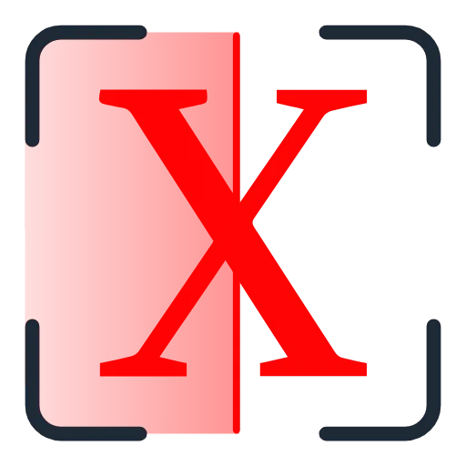 Стикер 24 Scan Red