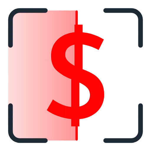 Стикер 54 Scan Red