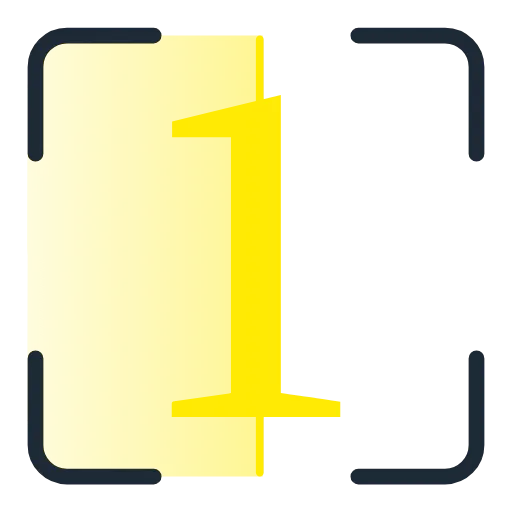 Стикер 42 Scan Yellow