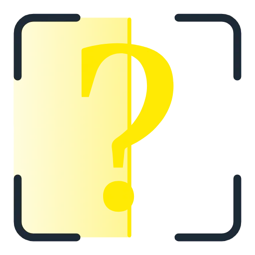 Стикер 37 Scan Yellow