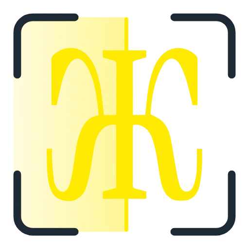 Стикер 9 Scan Yellow