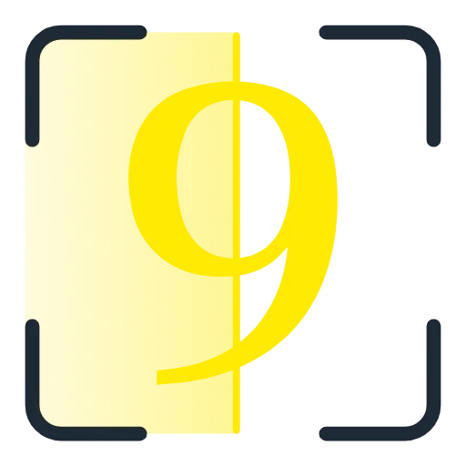 Стикер 50 Scan Yellow
