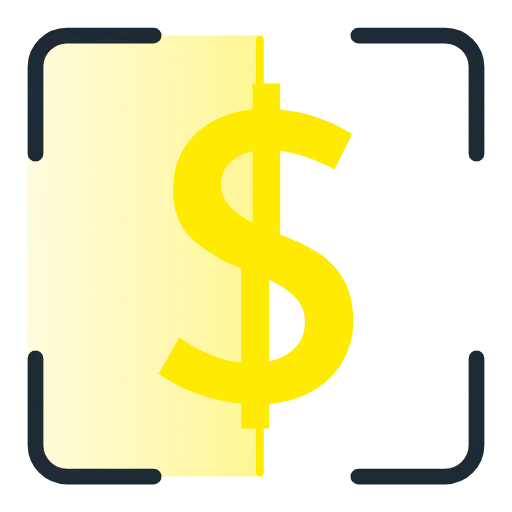 Стикер 54 Scan Yellow