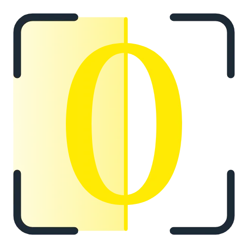 Стикер 51 Scan Yellow