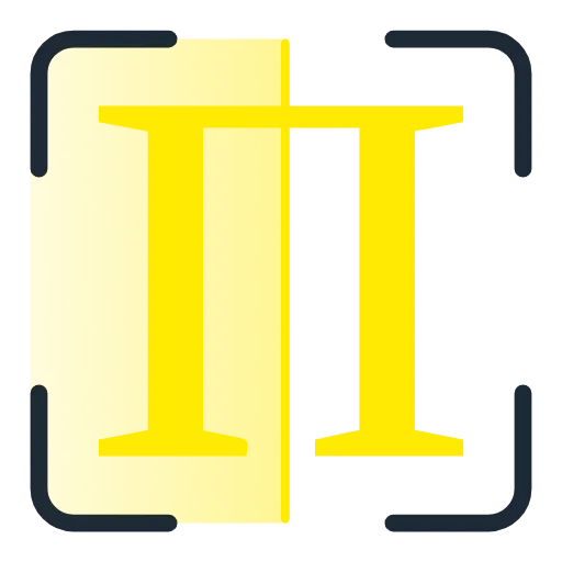 Стикер 18 Scan Yellow