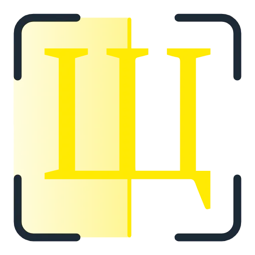 Стикер 28 Scan Yellow