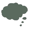 💭 Эмодзи «Зелёные буковки» для Telegram