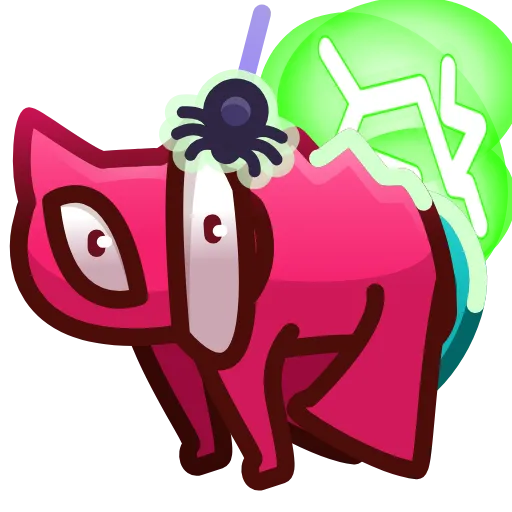 Стикер 3 Scared Cat