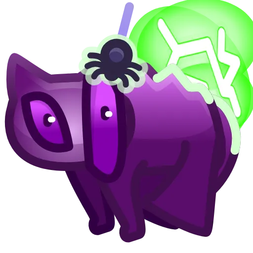 Стикер 8 Scared Cat