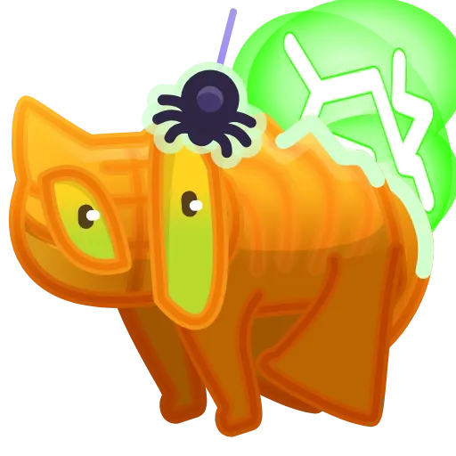 Стикер 26 Scared Cat