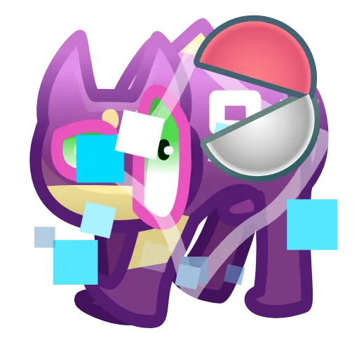 Стикер 39 Scared Cat