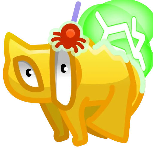 Стикер 13 Scared Cat