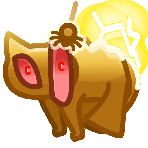 Стикер 21 Scared Cat