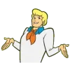 Стикер 21 👀 Набор эмоджи по мульту «Scooby-Doo Скуби-Ду»