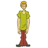 Стикер 13 👀 Набор эмоджи по мульту «Scooby-Doo Скуби-Ду»
