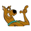 Стикер 8 👀 Набор эмоджи по мульту «Scooby-Doo Скуби-Ду»