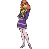Стикер 18 👀 Набор эмоджи по мульту «Scooby-Doo Скуби-Ду»