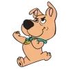Стикер 24 👀 Набор эмоджи по мульту «Scooby-Doo Скуби-Ду»