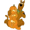 Стикер 10 👀 Набор эмоджи по мульту «Scooby-Doo Скуби-Ду»