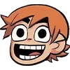Стикер 4 😁 Scott Pilgrim - Скотт Пилигрим