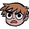 😟 Эмодзи «😁 Scott Pilgrim - Скотт Пилигрим» для Telegram