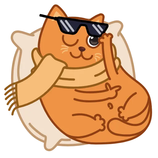 Стикер 23 Scrafcat