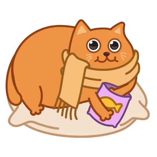 Стикер 18 Scrafcat